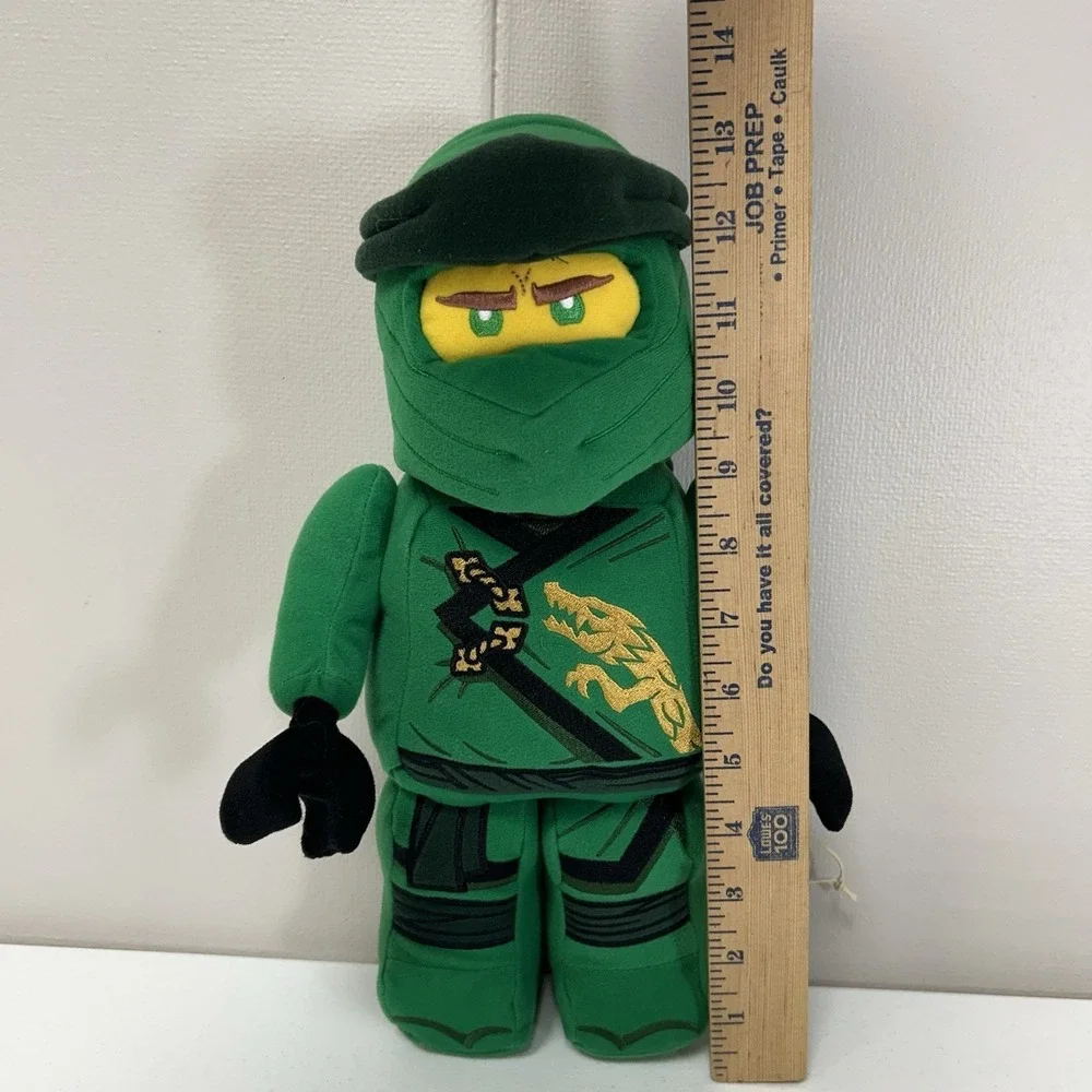 Manhattan Toy Lego Ninjago Lloyd Plush Green Ninja Warrior Stuffed Doll Cute 13